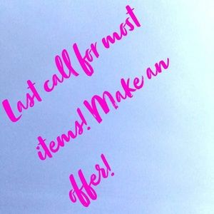 Last call! Moving sale! Make an offer